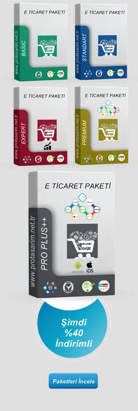Opencart E-Ticaret Paketleri