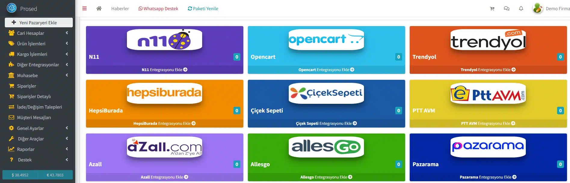 Opencart Hepsiburada Api Entegrasyonu